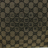 Gucci GG Canvas Hand Bag Navy 1121 34050