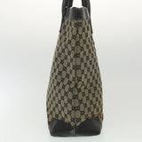 Gucci GG Canvas Hand Bag Navy 1121 34050