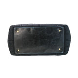 Chanel Choco Bar Cotton Jersey 2way Handbag