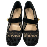 Dior Cannage Embroidered Pumps