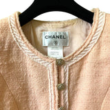 Chanel Lion Head Coco Button Tweed Jacket