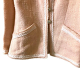 Chanel Lion Head Coco Button Tweed Jacket