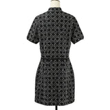 Christian Dior Macro Cannage Dress