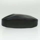 Gucci Bamboo Shoulder Bag Leather Black 0011577 34651