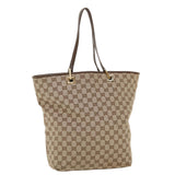 Gucci GG Canvas Shoulder Bag Beige 1098 35367