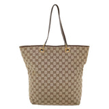 Gucci GG Canvas Shoulder Bag Beige 1098 35367