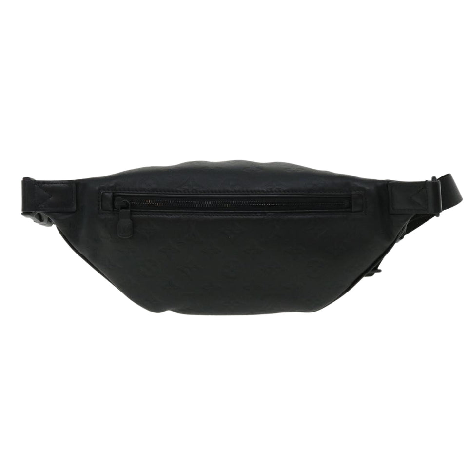 Louis Vuitton Monogram Shadow Discovery Bum Bag PM Body Bag Auth 35611A