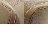 Hermes Garden Party PM Etoupe Tote Bag Leather