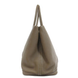 Hermes Garden Party PM Etoupe Tote Bag Leather