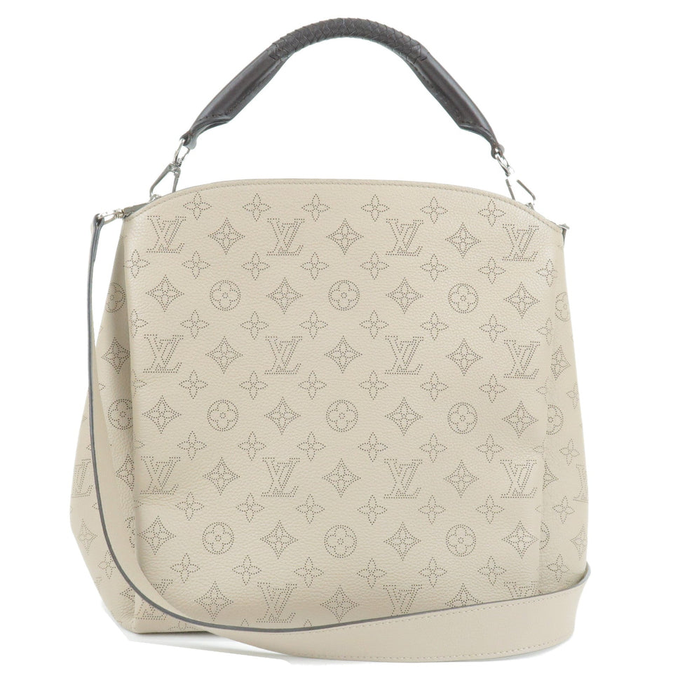 Louis Vuitton Monogram Mahina Babylone PM 2Way Bag Galet
