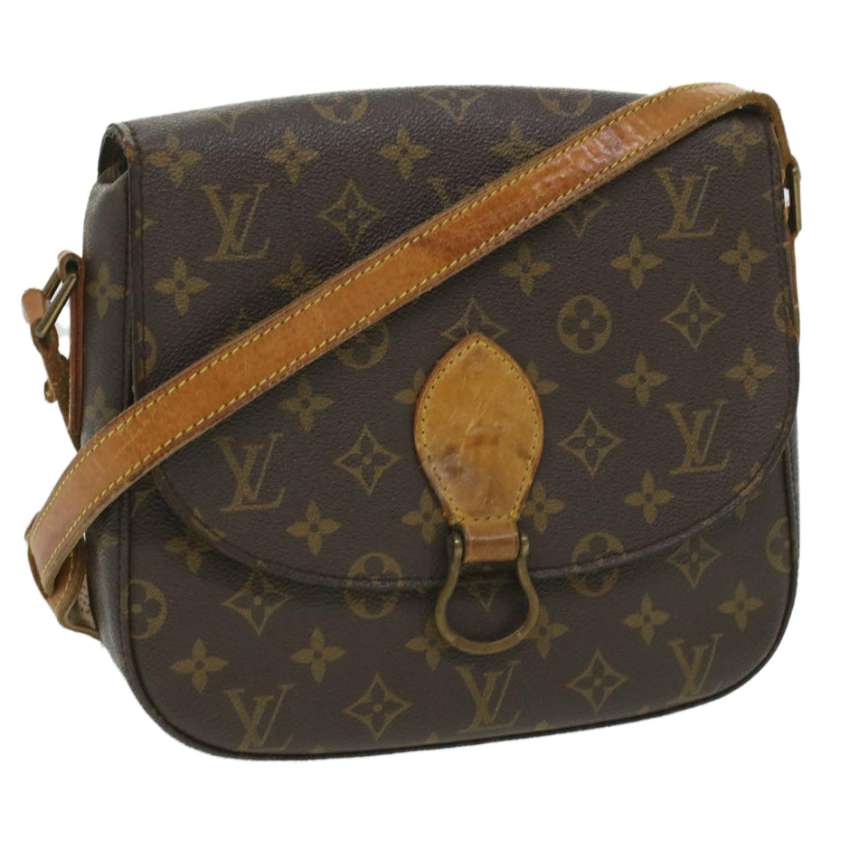 Louis Vuitton Monogram Saint Cloud GM Shoulder Bag LV Auth