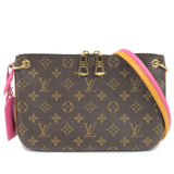 Louis Vuitton Monogram Lorette Shoulder Bag Hot Pink