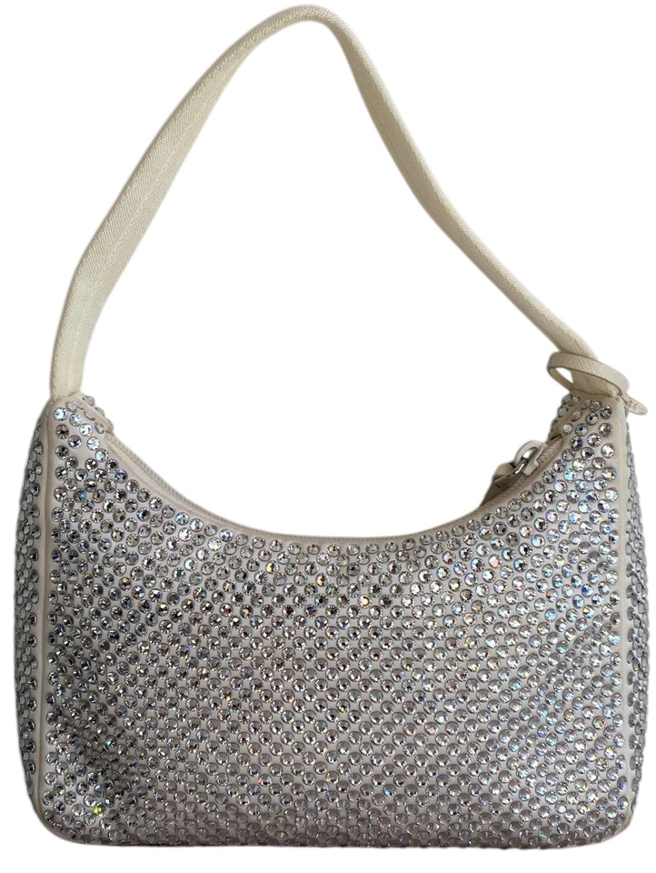 Prada Crystal Re-Edition Shoulder Bag