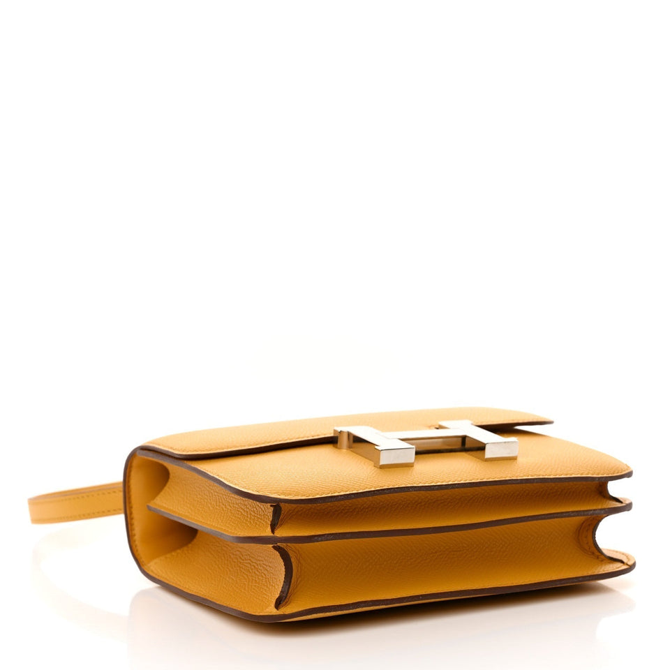 Hermes Epsom Constance 18 Jaune Ambre