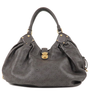 Louis Vuitton Monogram Mahina L Shoulder Bag Gris