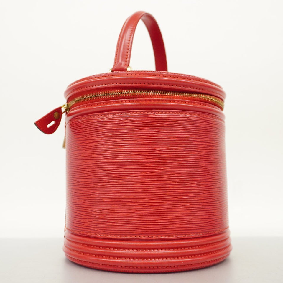 Louis Vuitton Handbag Epi Cannes Castilian Red