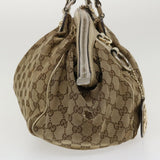 Gucci GG Canvas Hand Bag 2way Beige 223974 36034