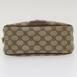 Gucci Web Sherry Line Shoulder Bag PVC Leather Beige Green Red 36081