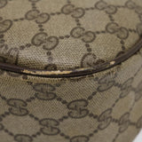 Gucci Web Sherry Line Shoulder Bag PVC Leather Beige Green Red 36081