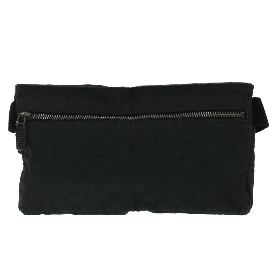 Gucci GG Canvas Waist Bag Black 28566 36224