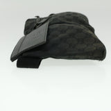 Gucci GG Canvas Waist Bag Black 28566 36224