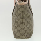 Gucci GG Canvas Tote Bag PVC Leather Beige Pink 181086 36252