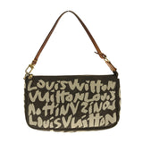 Louis Vuitton Pochette Accessoires Monogram Graffiti Canvas Handbag