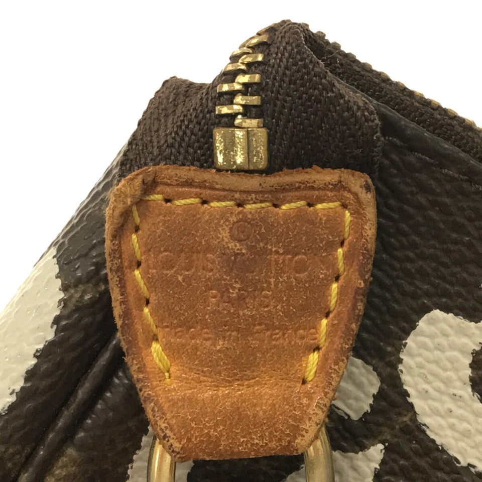 Louis Vuitton Pochette Accessoires Monogram Graffiti Canvas Handbag