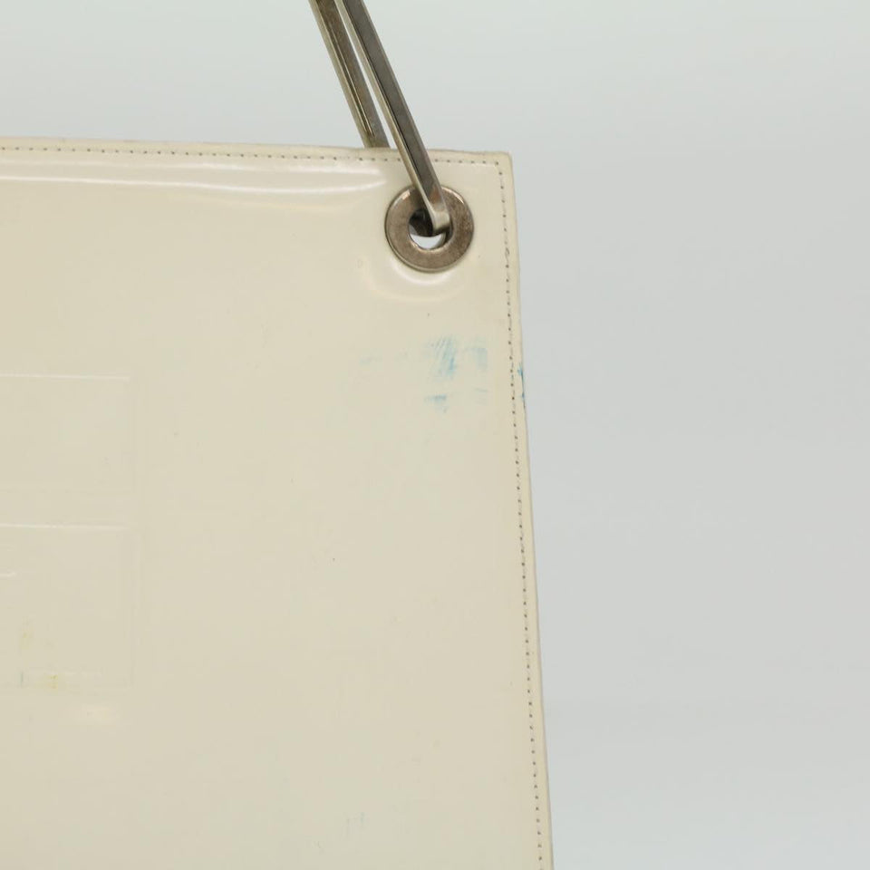 Gucci Shoulder Bag Enamel White 36383