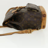 Louis Vuitton Monogram Montsouris MM Backpack LV Auth