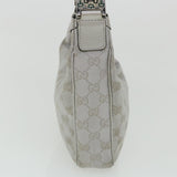 Gucci GG Canvas Hand Bag Silver 2683757 36427