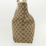 Gucci GG Canvas Hand Bag Beige Brown 120836 36429