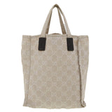 Gucci GG Canvas Hand Bag Beige 283414 36445