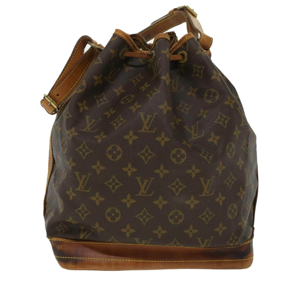 Louis Vuitton Monogram Noe Shoulder Bag LV Auth