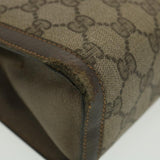 Gucci GG Canvas Web Sherry Line Clutch Bag Beige Red Green 8901002 36490