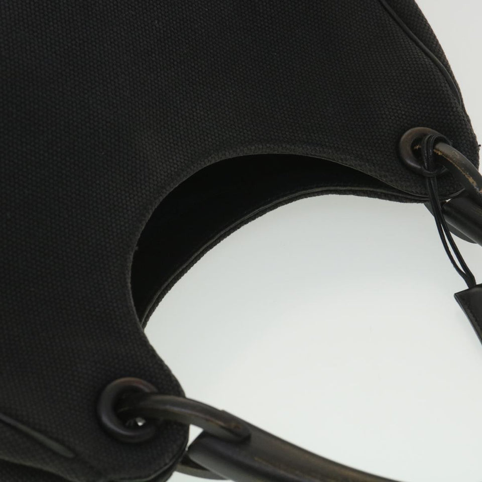 Gucci Shoulder Bag Canvas Black 106494 36529
