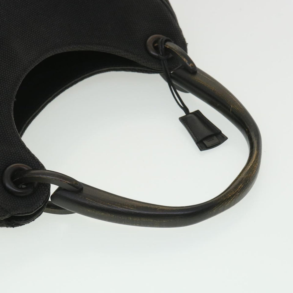 Gucci Shoulder Bag Canvas Black 106494 36529