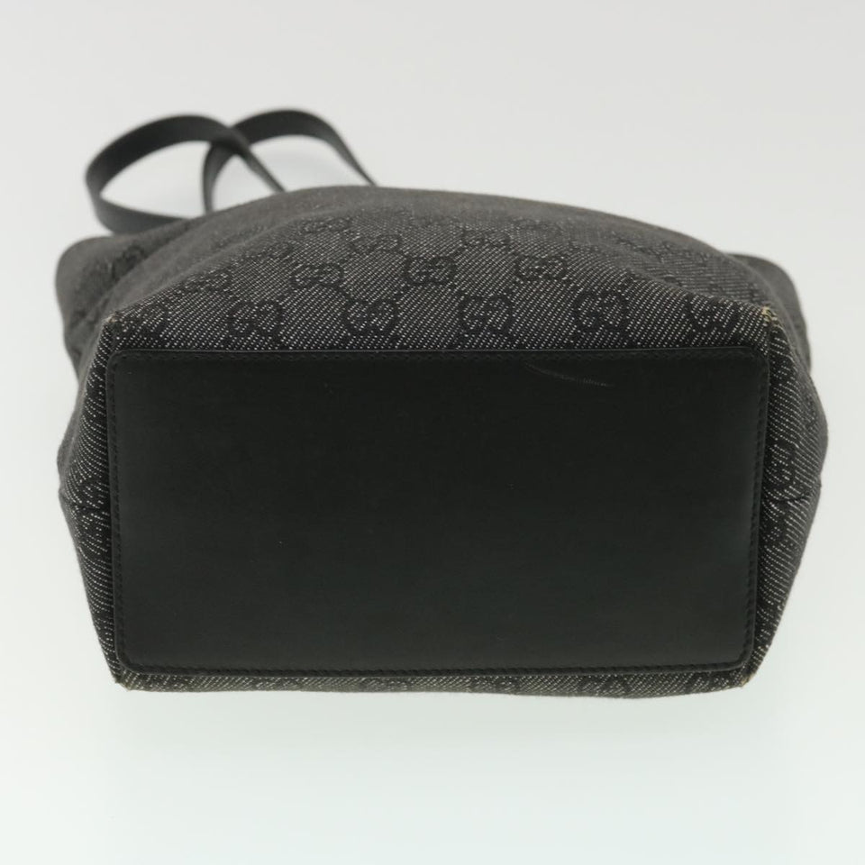 Gucci GG Canvas Tote Bag Black 31244 36578