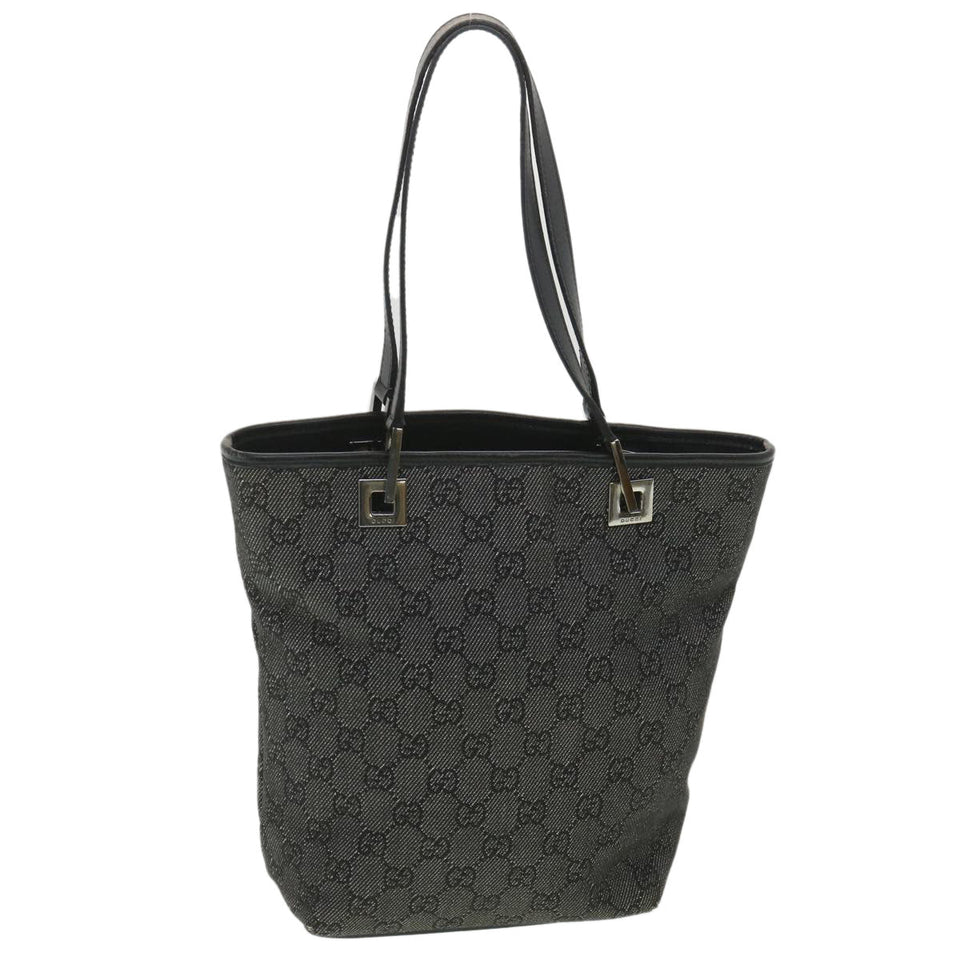 Gucci GG Canvas Tote Bag Black 31244 36578