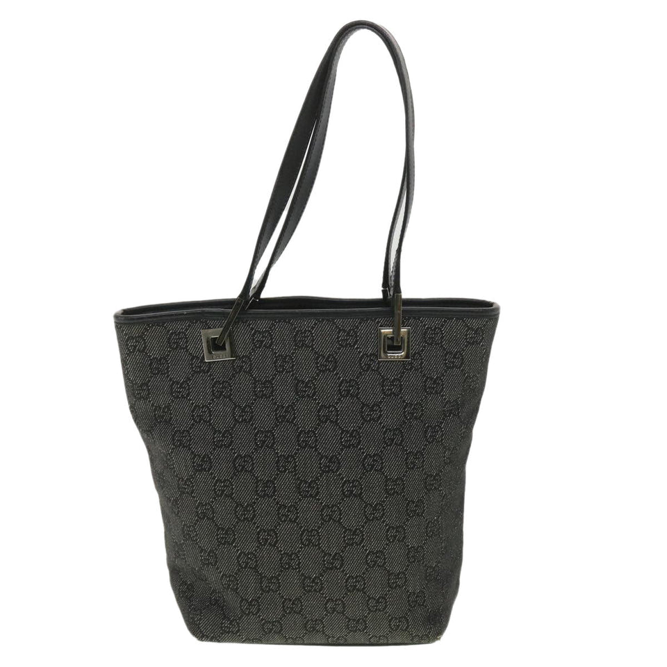 Gucci GG Canvas Tote Bag Black 31244 36578