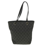 Gucci GG Canvas Tote Bag Black 31244 36578