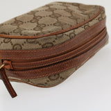 Gucci GG Canvas Pouch Beige 120978 36673