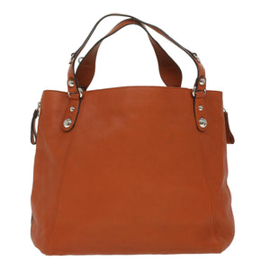 Gucci Shoulder Bag Leather Orange Brown 232952 36699