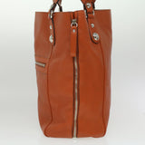 Gucci Shoulder Bag Leather Orange Brown 232952 36699