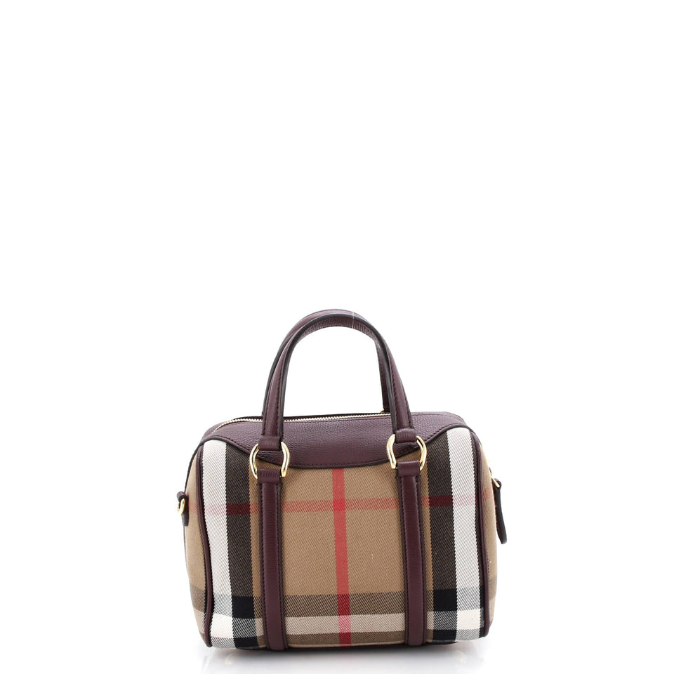 Burberry Alchester Small House Check Satchel – Bags Junction