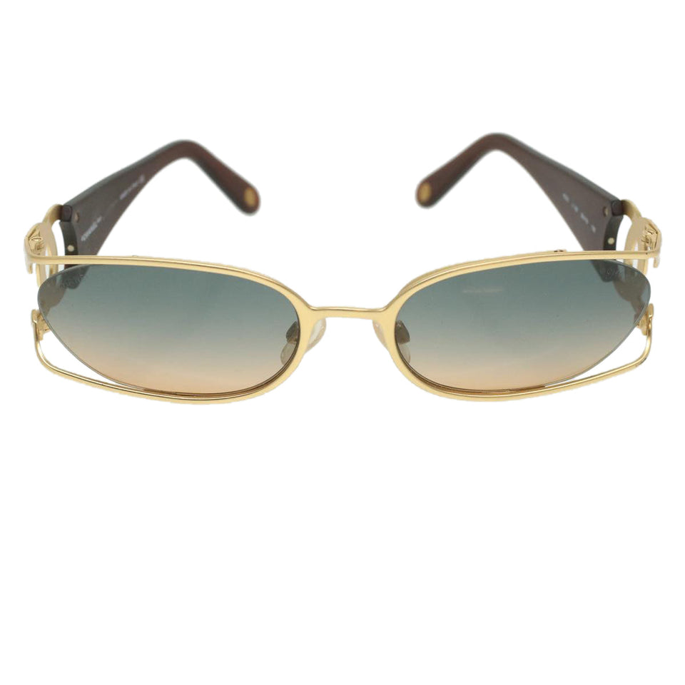 Gucci Sunglasses Platstick Gold Brown 36713