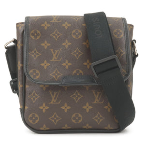Louis Vuitton Monogram Maccasar Bass PM Crossbody Bag Noir