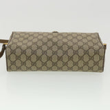 Gucci GG Canvas Web Sherry Line Shoulder Bag Beige Red 89.02.012 36784