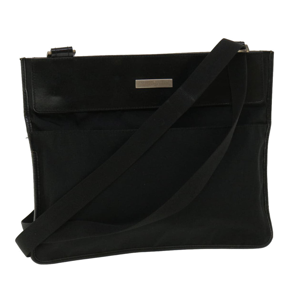 Gucci Shoulder Bag Nylon Black 36785