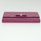 Gucci Guccissima Long Wallet Pink 388679 36795